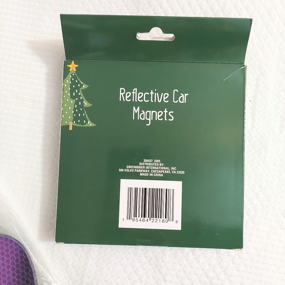 Reflective Car Magnets Christmas Light Bulbs Strand Parade Decor - Picture 3 of 4